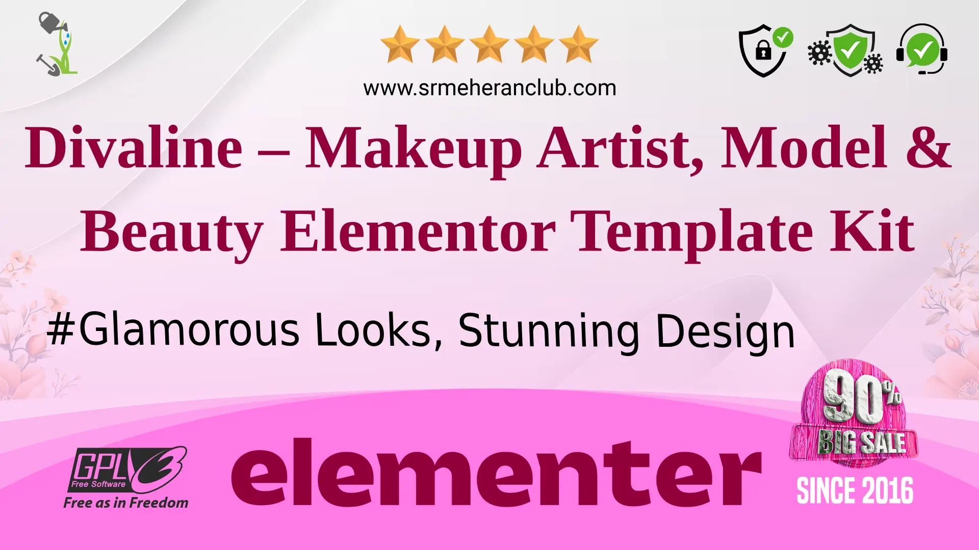 Divaline – Makeup Artist, Model & Beauty Elementor Template Kit — Elementor Kit by Themeforest