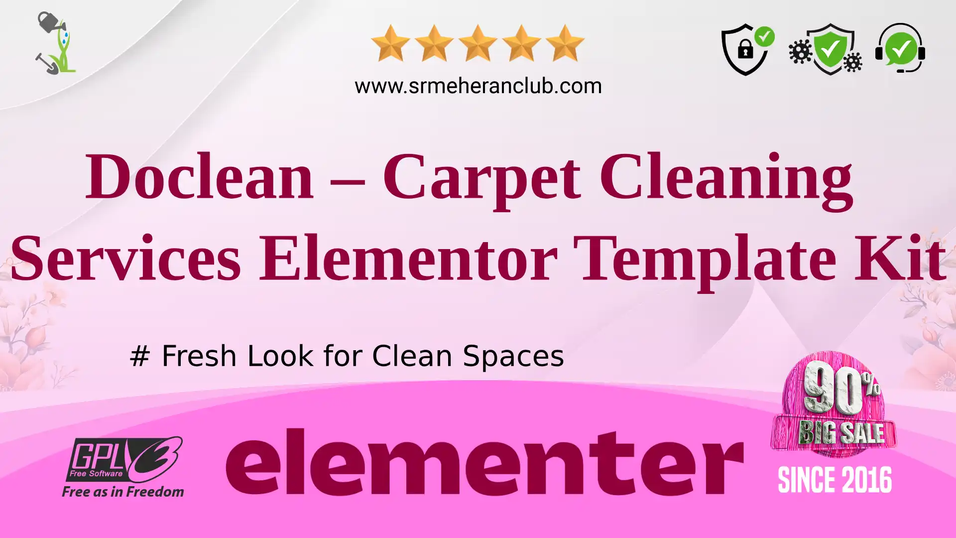 Doclean – Carpet Cleaning Services Elementor Template Kit — Elementor Kit by Themeforest