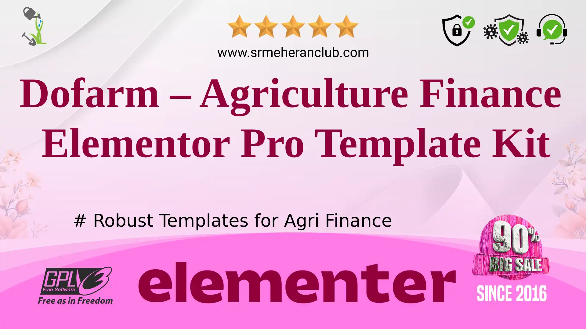 Dofarm – Agriculture Finance Elementor Pro Template Kit
