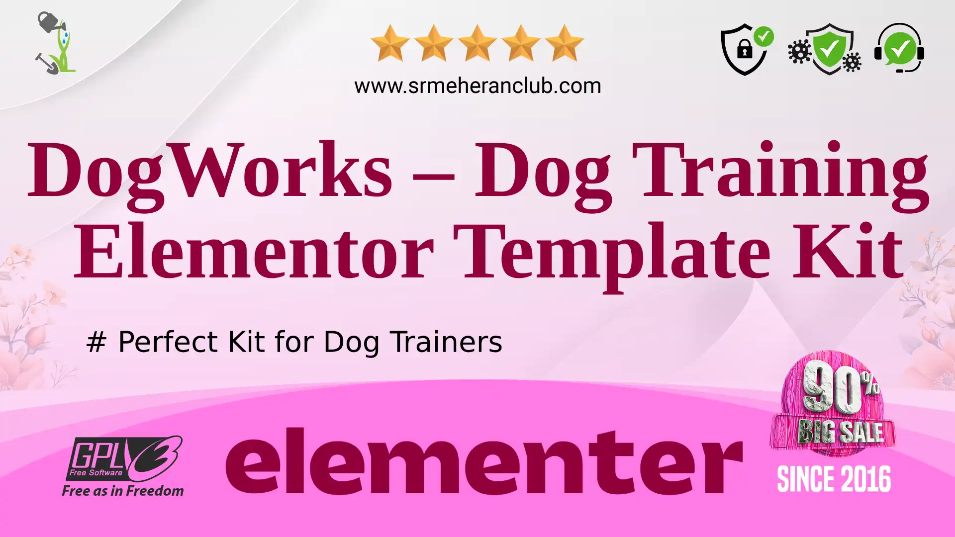 DogWorks – Dog Training Elementor Template Kit — Elementor Kit by Themeforest