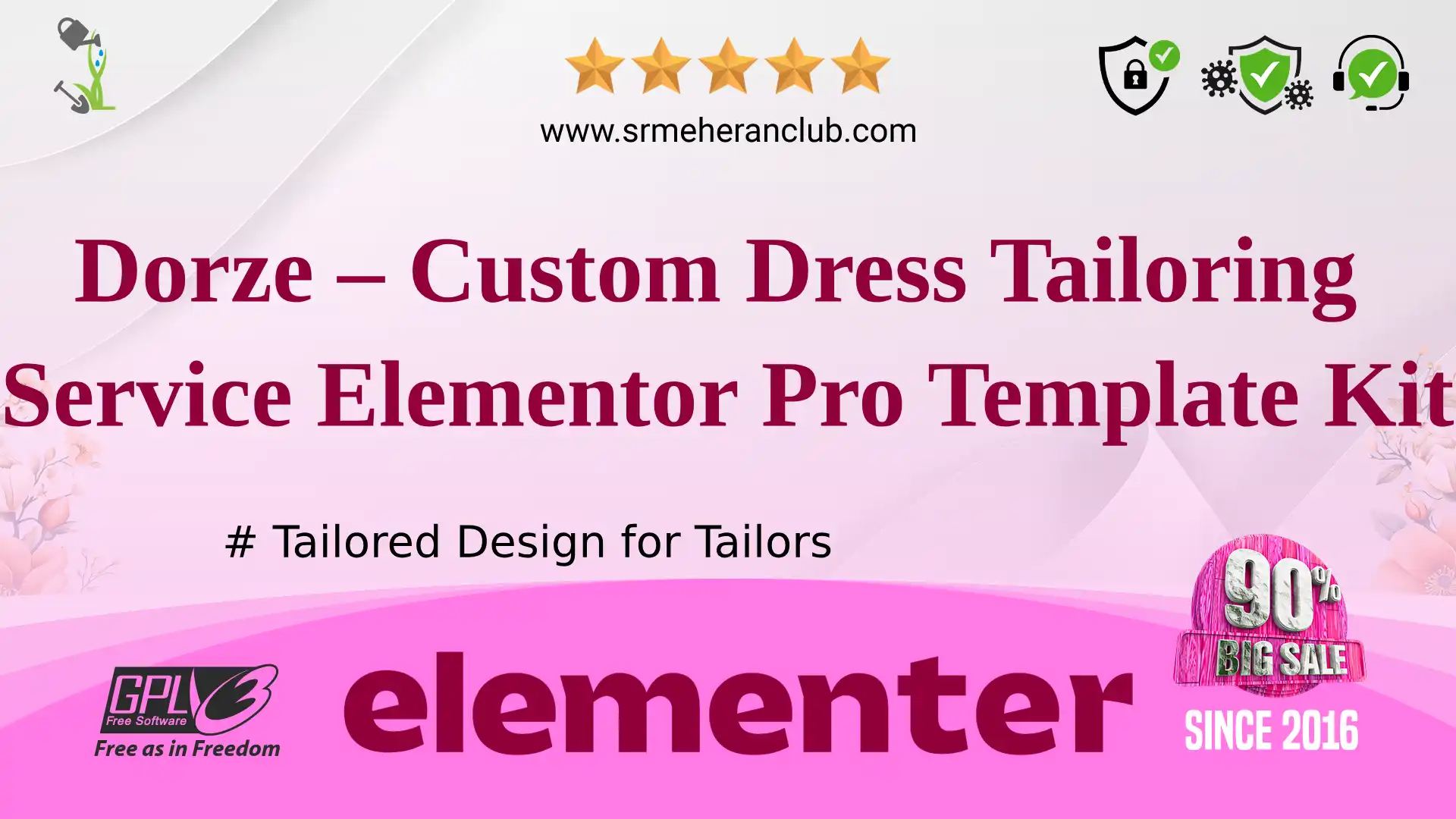 Dorze – Custom Dress Tailoring Service Elementor Pro Template Kit — Elementor Kit by Themeforest