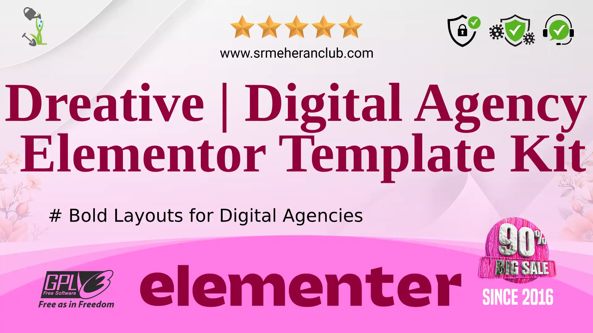 Dreative | Digital Agency Elementor Template Kit — Elementor Kit by Themeforest