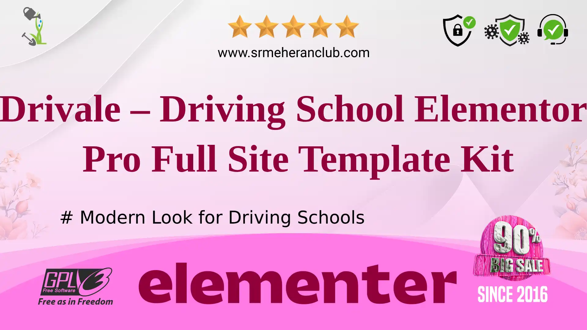 Drivale – Driving School Elementor Pro Full Site Template Kit — Elementor Kit by Themeforest