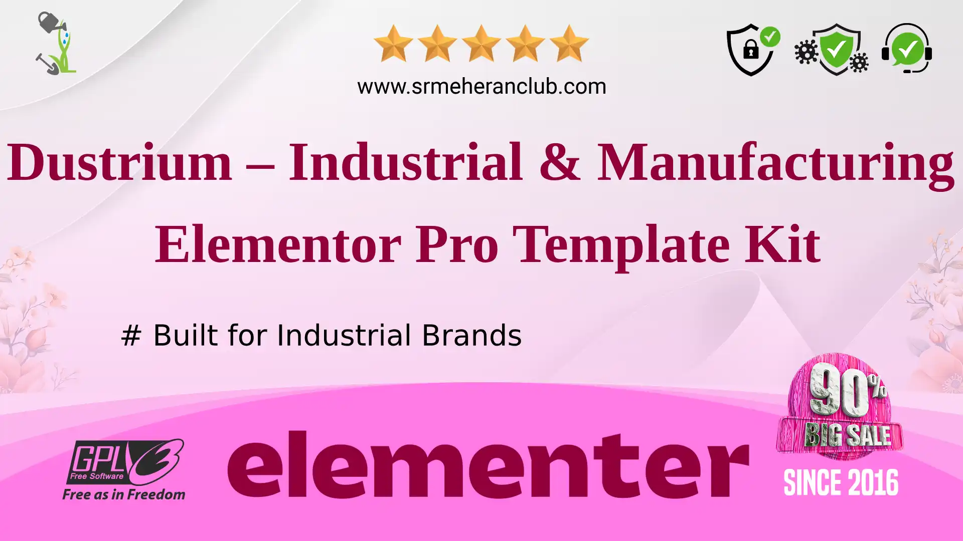 Dustrium – Industrial & Manufacturing Elementor Pro Template Kit — Elementor Kit by Themeforest
