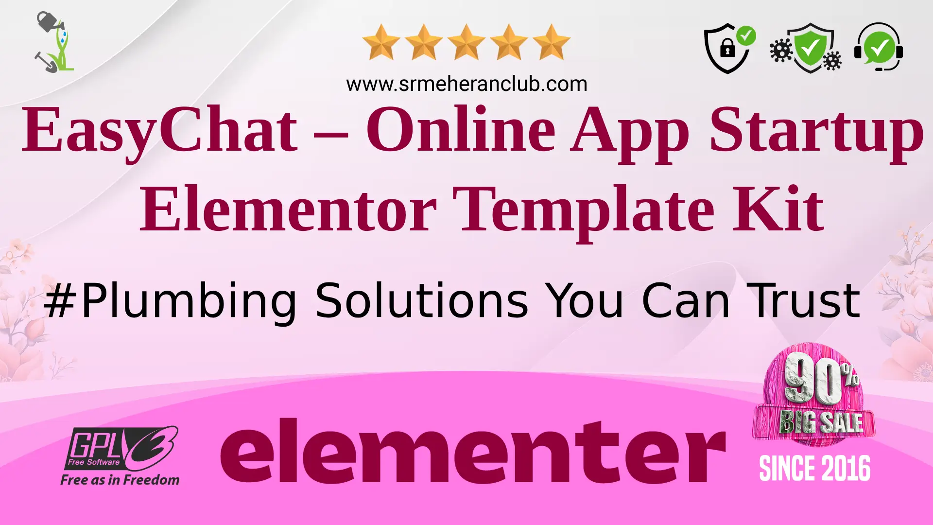 EasyChat – Online App Startup Elementor Template Kit