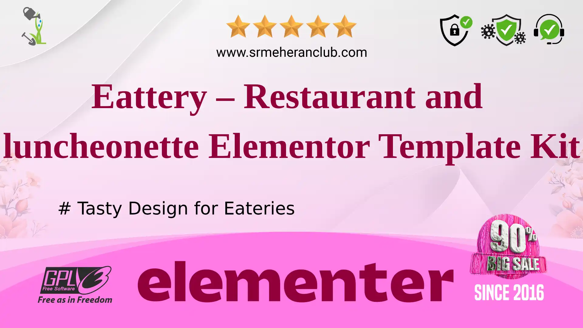 Eattery – Restaurant and luncheonette Elementor Template Kit — Elementor Kit by Templatemonster