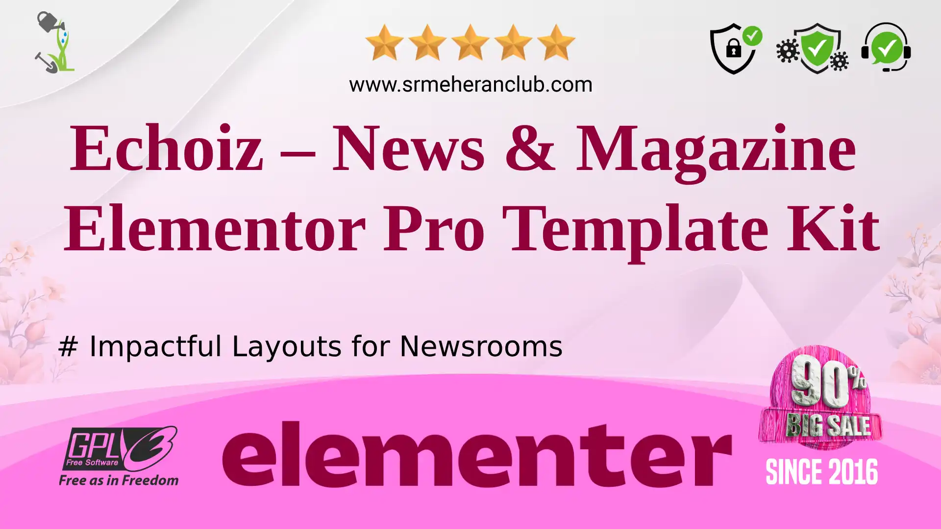 Echoiz – News & Magazine Elementor Pro Template Kit