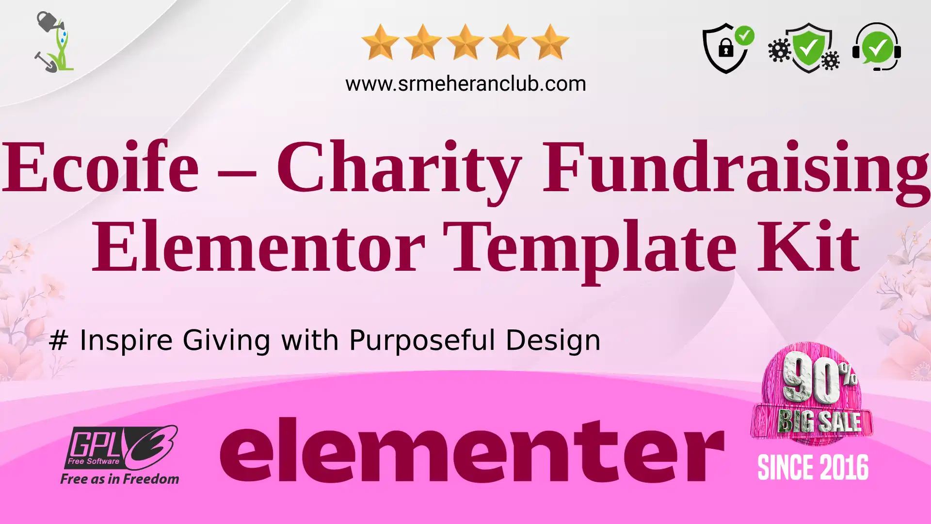 Ecoife – Charity Fundraising Elementor Template Kit — Elementor Kit by Themeforest