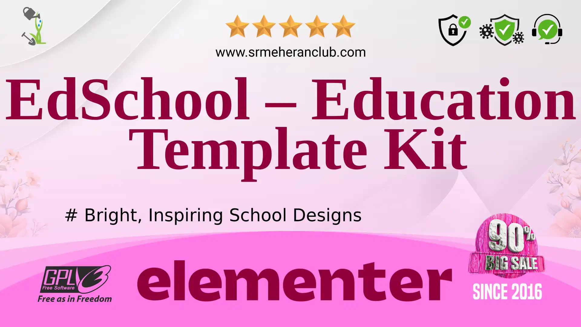 EdSchool – Education Template Kit — Elementor Kit by Themeforest