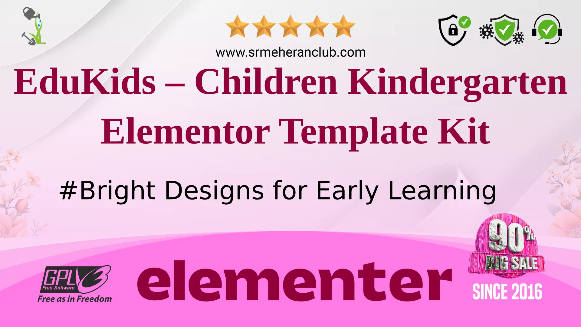 EduKids – Children Kindergarten Elementor Template Kit — Elementor Kit by Themeforest