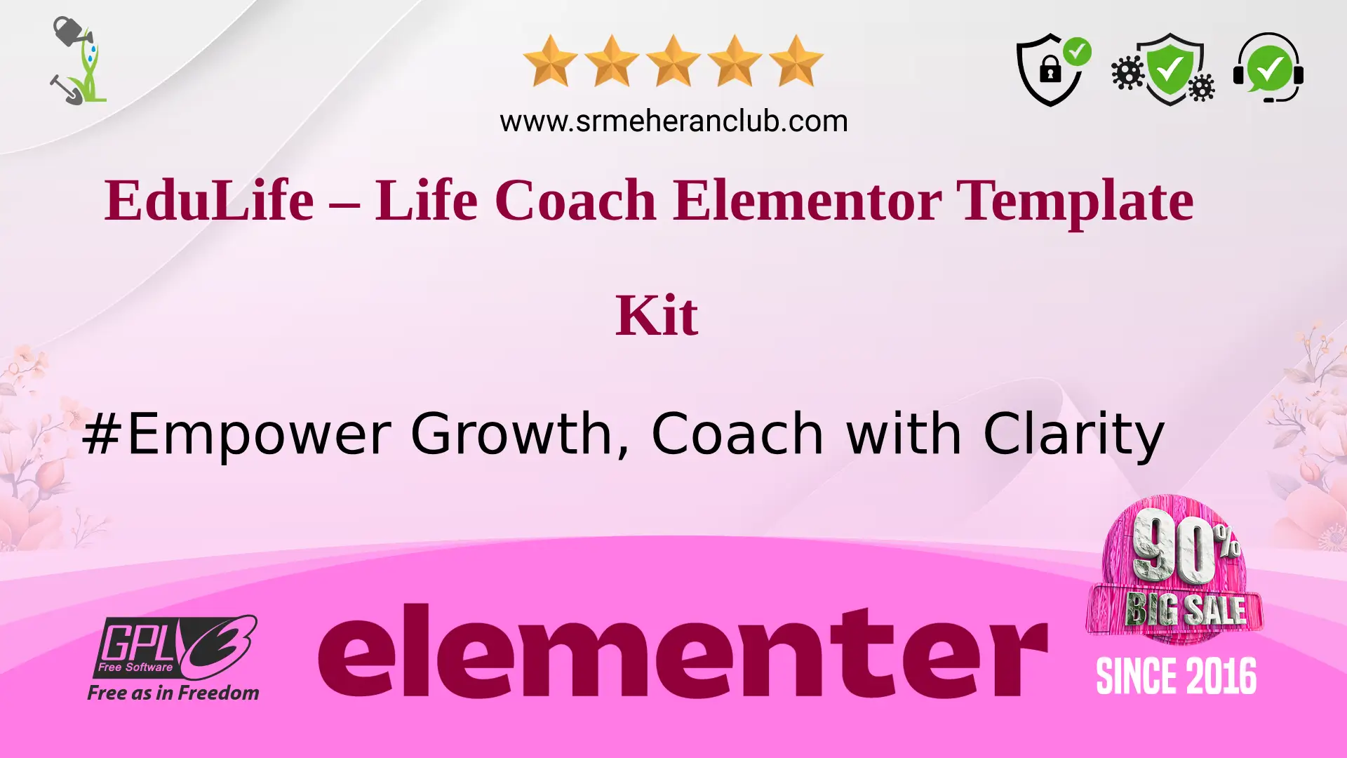 EduLife – Life Coach Elementor Template Kit
