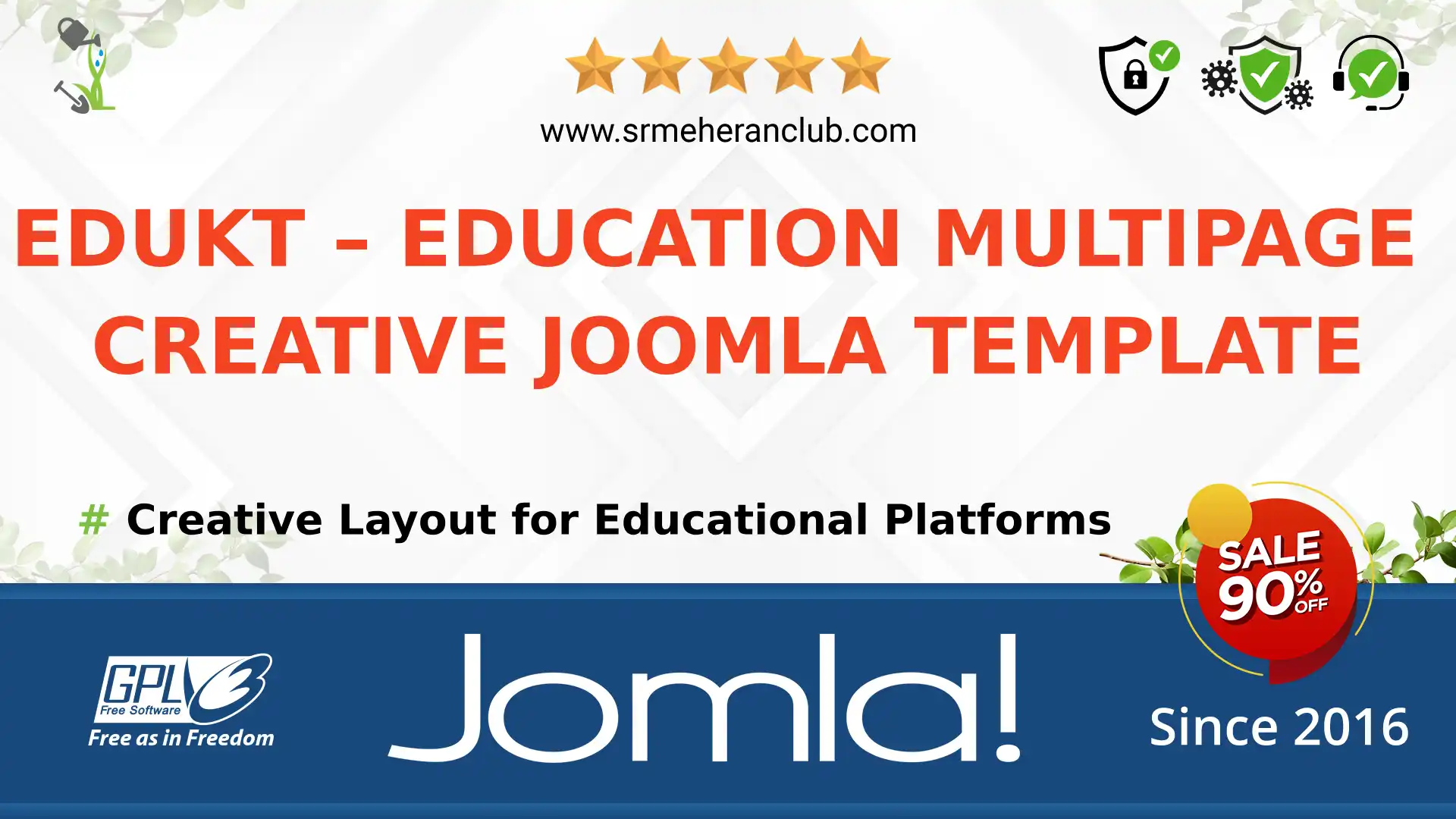 Edukt – Education Multipage Creative Joomla Template — Theme by Templatemonster