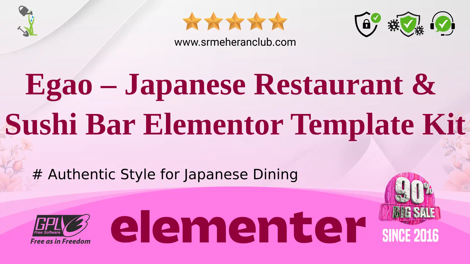 Egao – Japanese Restaurant & Sushi Bar Elementor Template Kit — Elementor Kit by Themeforest