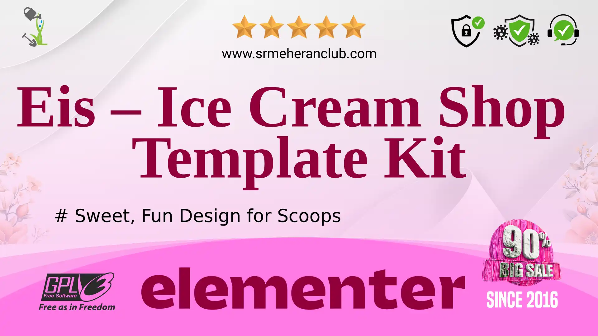 Eis – Ice Cream Shop Template Kit — Elementor Kit by Themeforest
