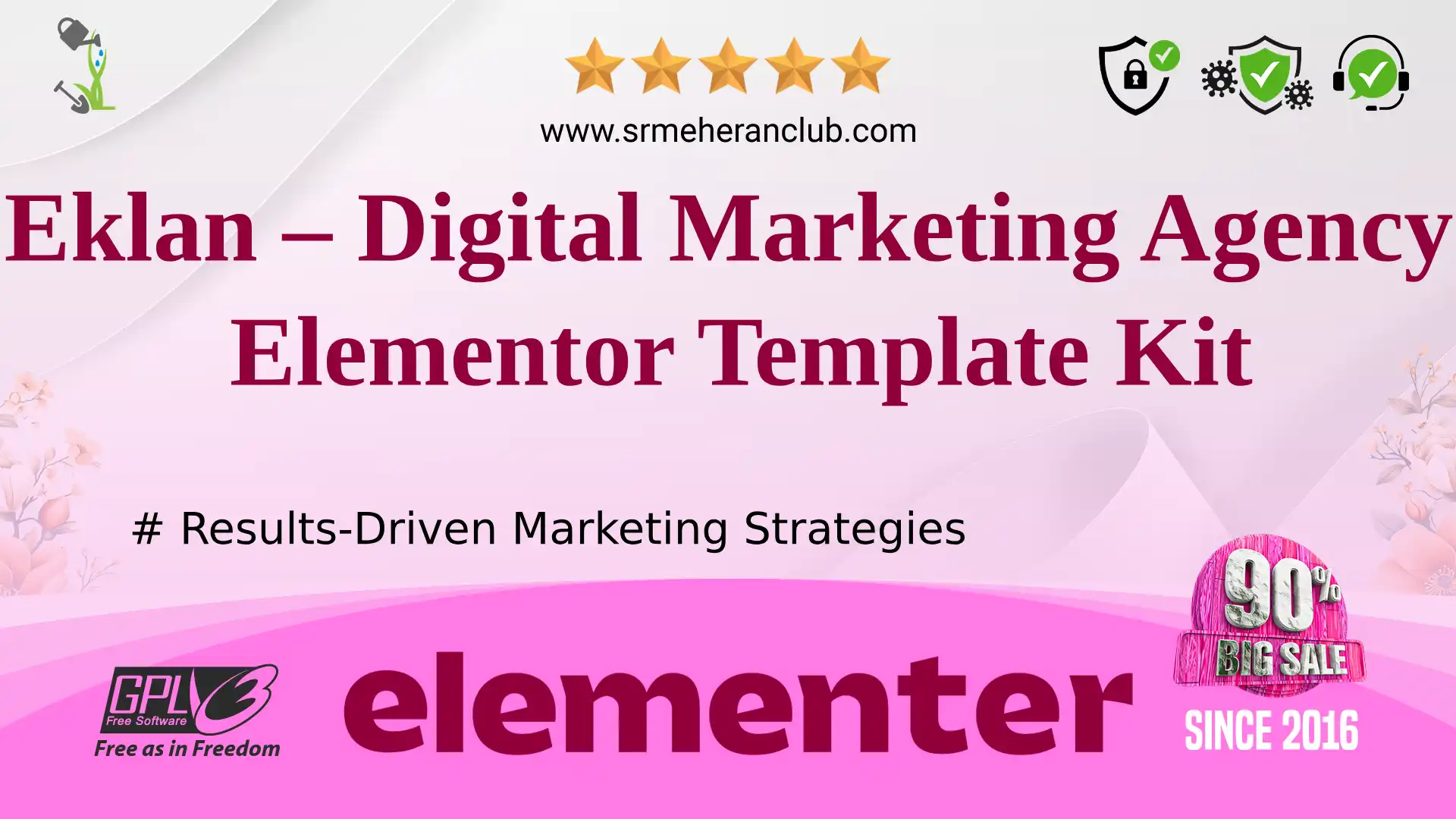 Eklan – Digital Marketing Agency Elementor Template Kit