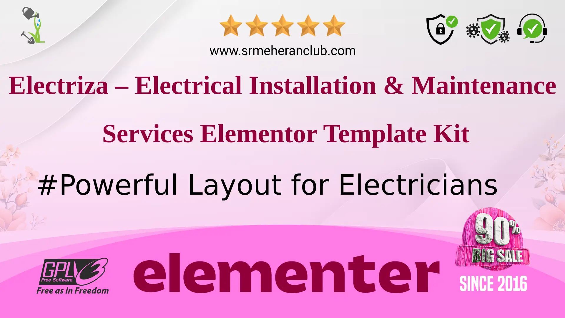 Electriza – Electrical Installation & Maintenance Services Elementor Template Kit — Elementor Kit by Themeforest