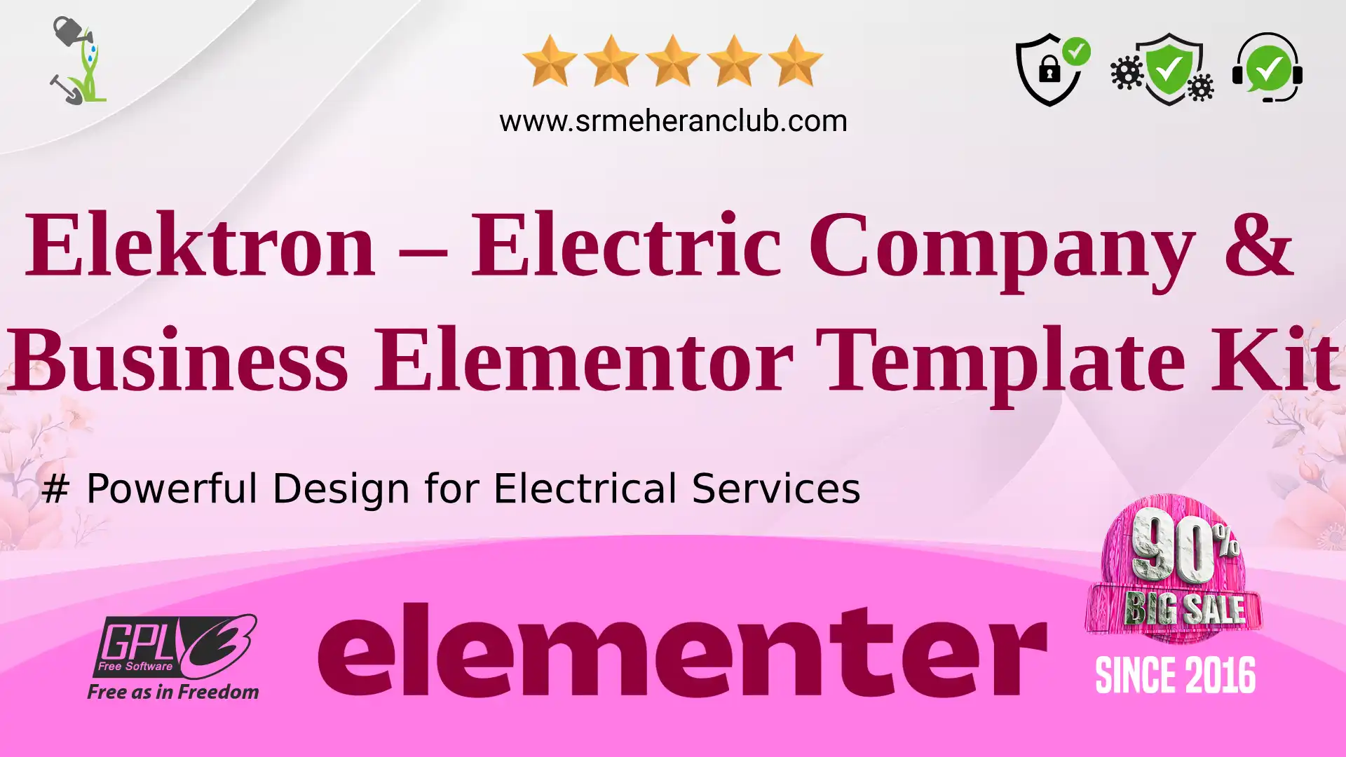 Elektron – Electric Company & Business Elementor Template Kit — Elementor Kit by Themeforest