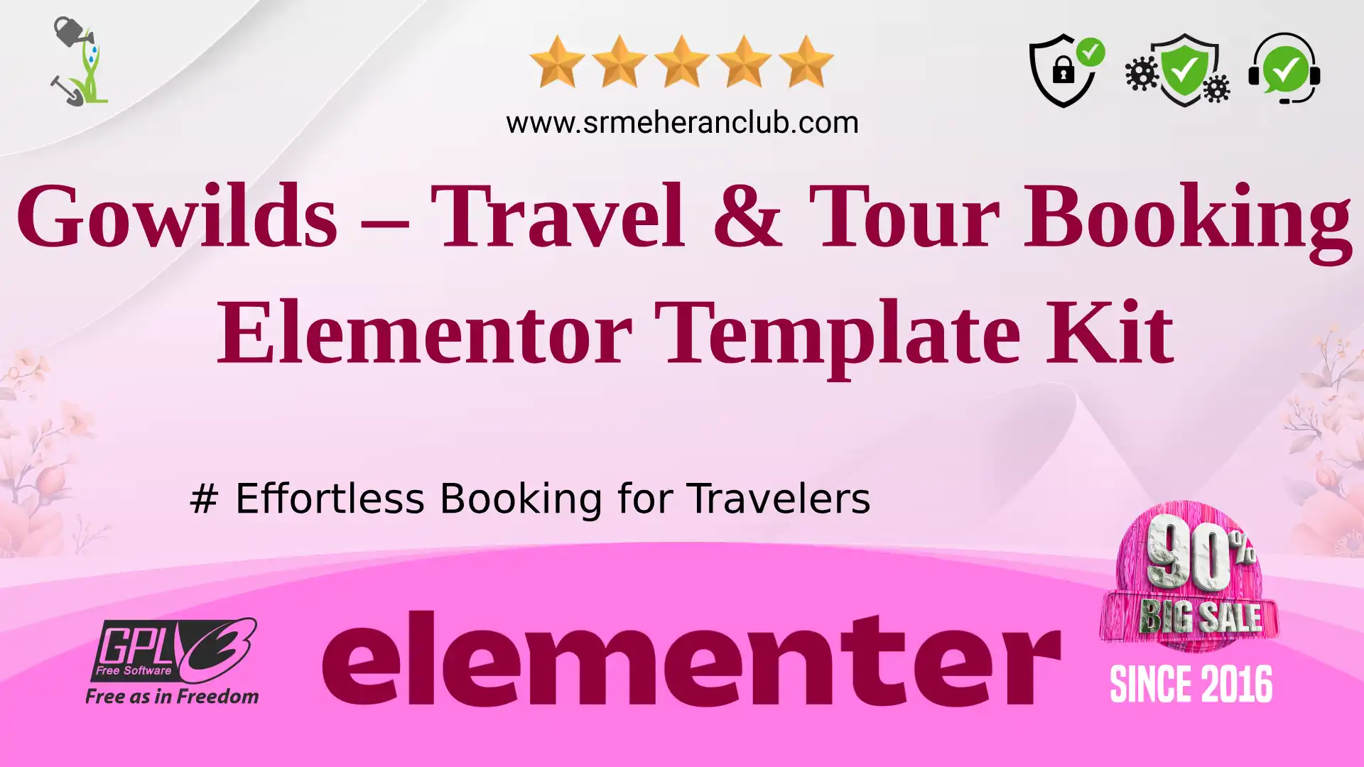 Gowilds – Travel & Tour Booking Elementor Template Kit