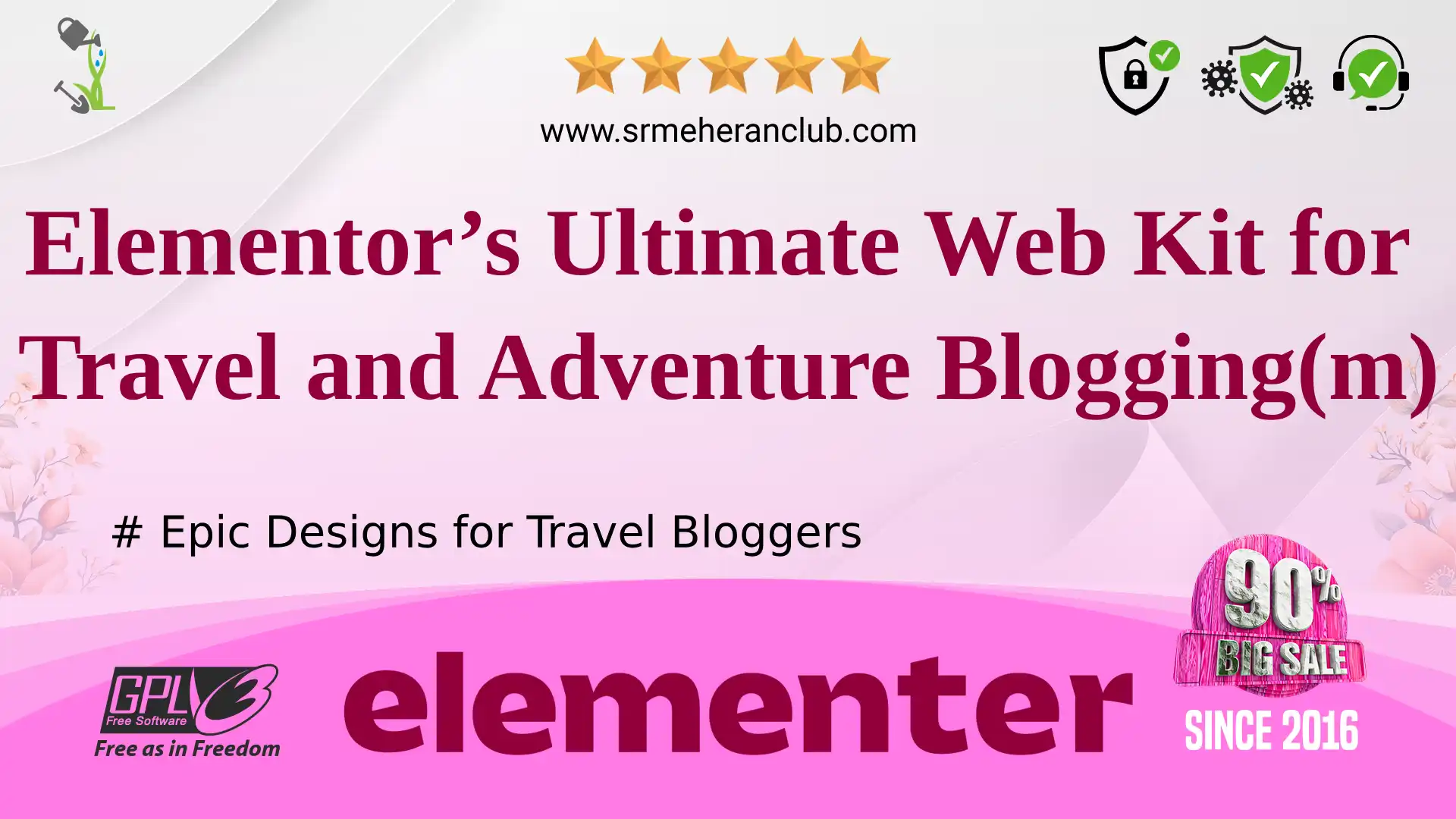 Elementor’s Ultimate Web Kit for Travel and Adventure Blogging(m) — Elementor Kit by Templatemonster