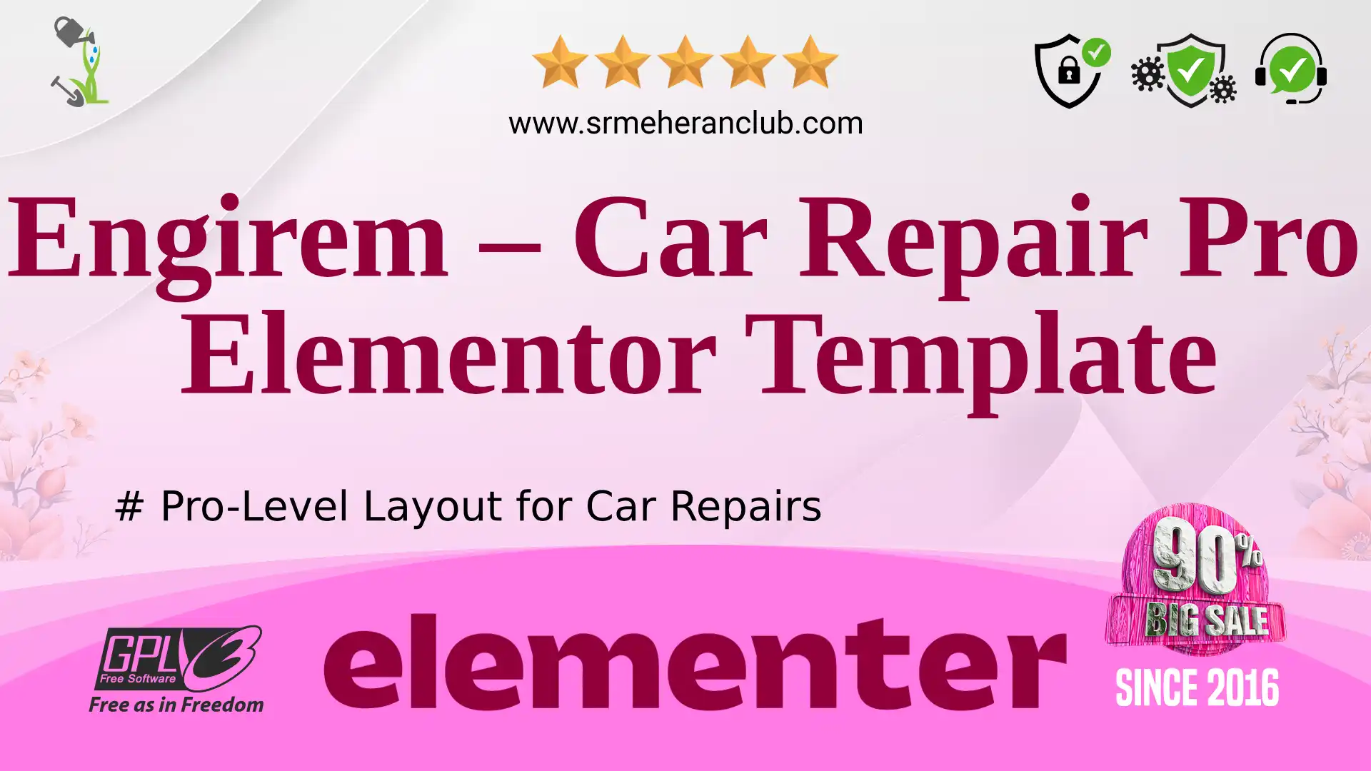 Engirem – Car Repair Pro Elementor Template — Elementor Kit by Templatemonster