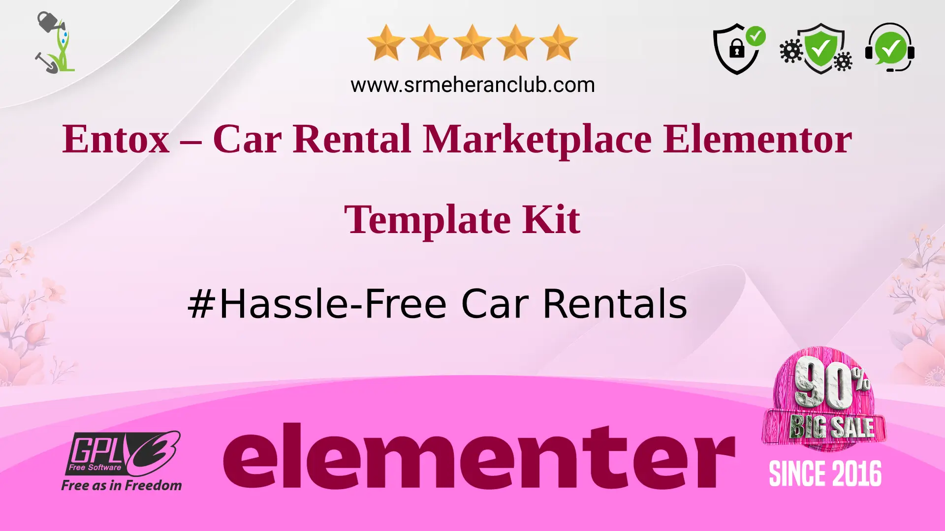 Entox – Car Rental Marketplace Elementor Template Kit