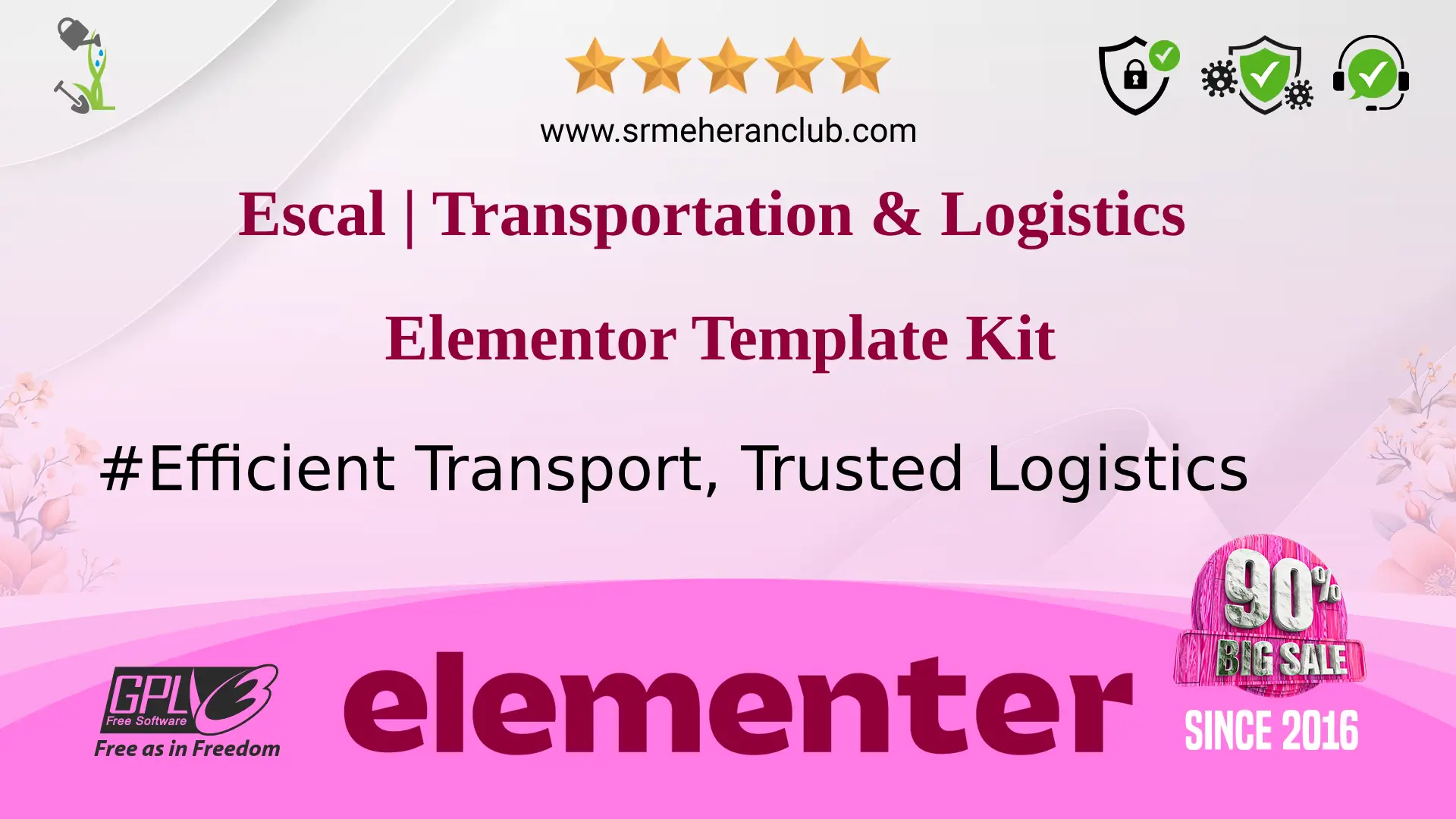 Escal | Transportation & Logistics Elementor Template Kit
