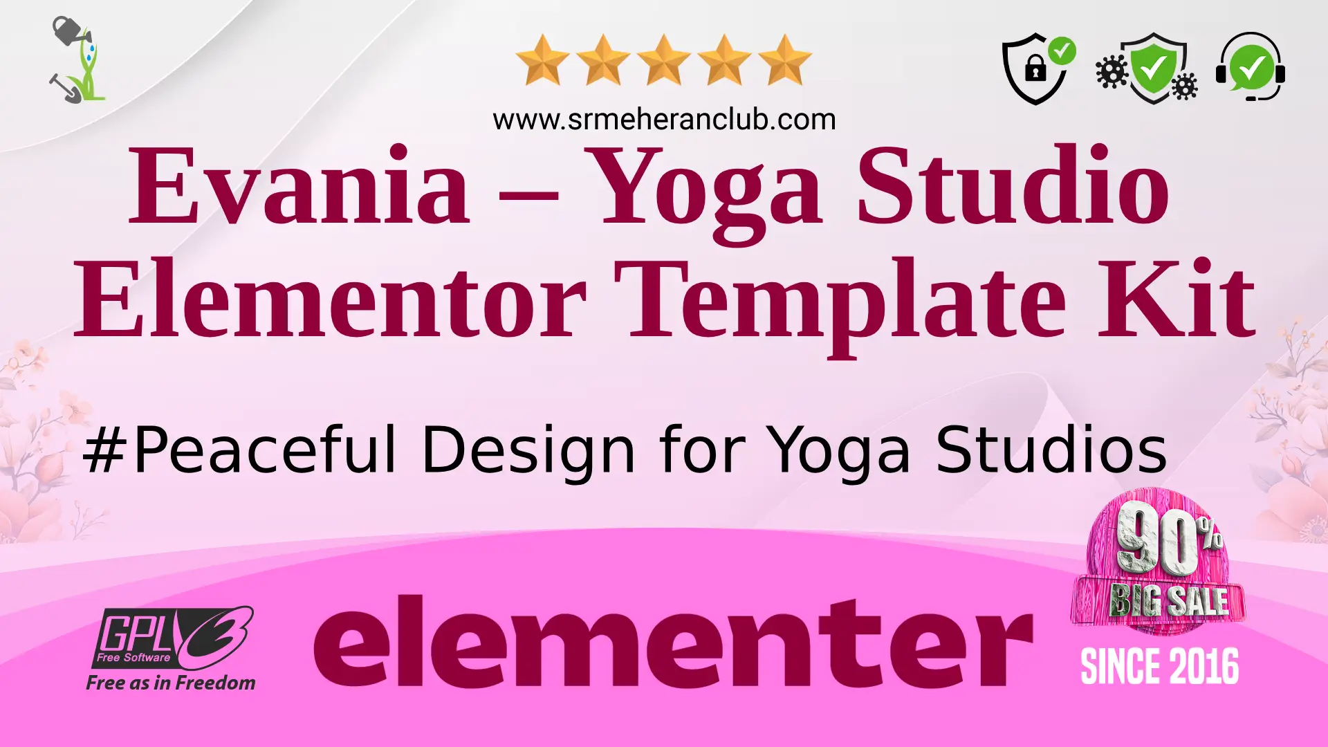 Evania – Yoga Studio Elementor Template Kit — Elementor Kit by Themeforest