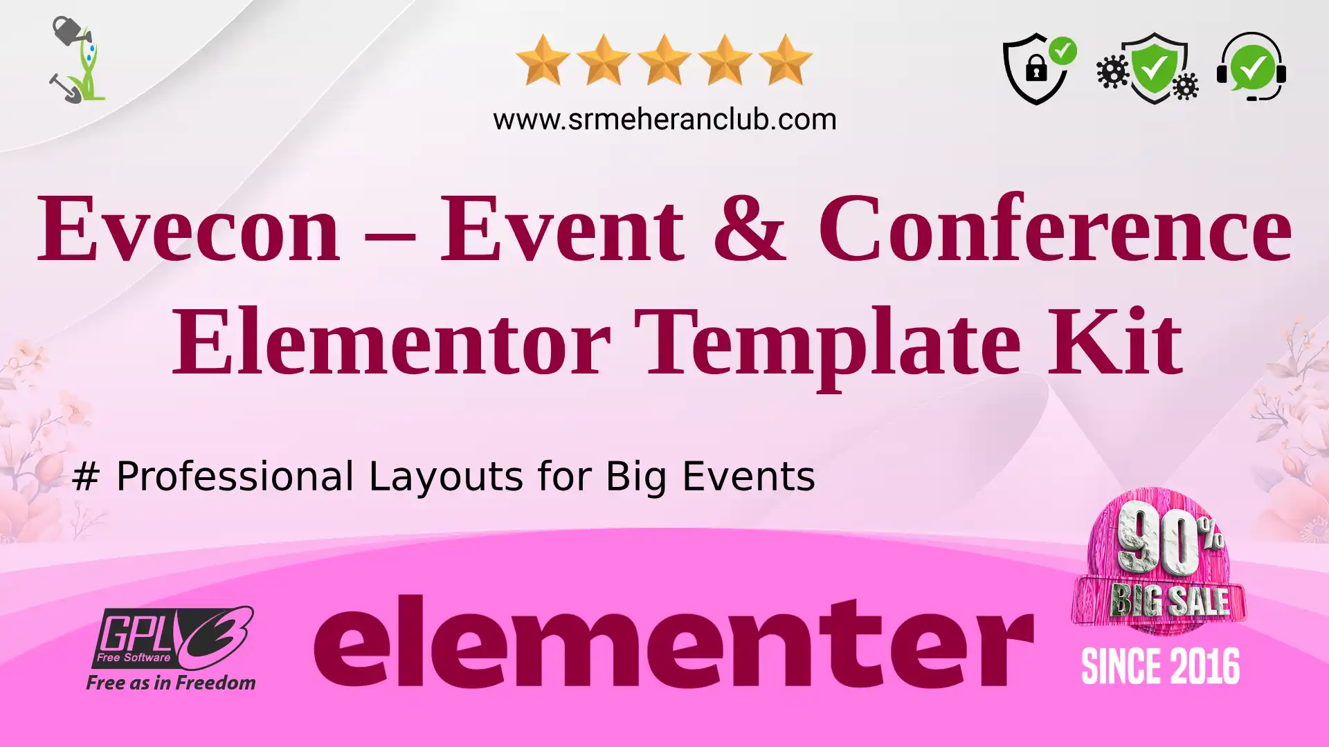 Evecon – Event & Conference Elementor Template Kit — Elementor Kit by Themeforest
