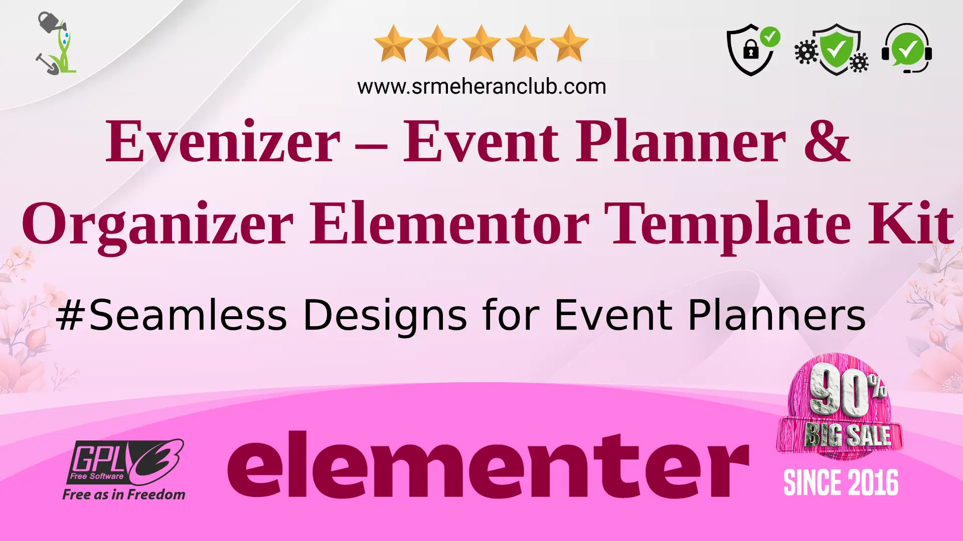 Evenizer – Event Planner & Organizer Elementor Template Kit — Elementor Kit by Themeforest