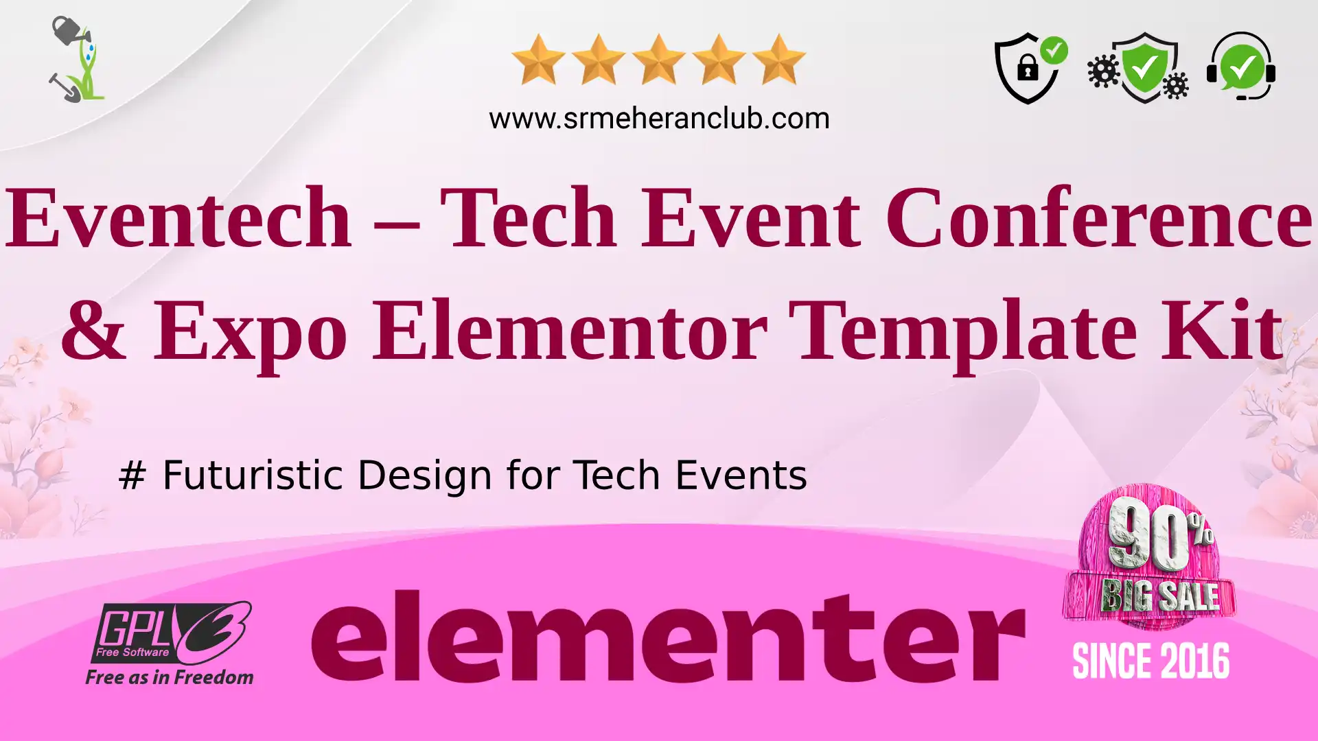 Eventech – Tech Event Conference & Expo Elementor Template Kit — Elementor Kit by Themeforest
