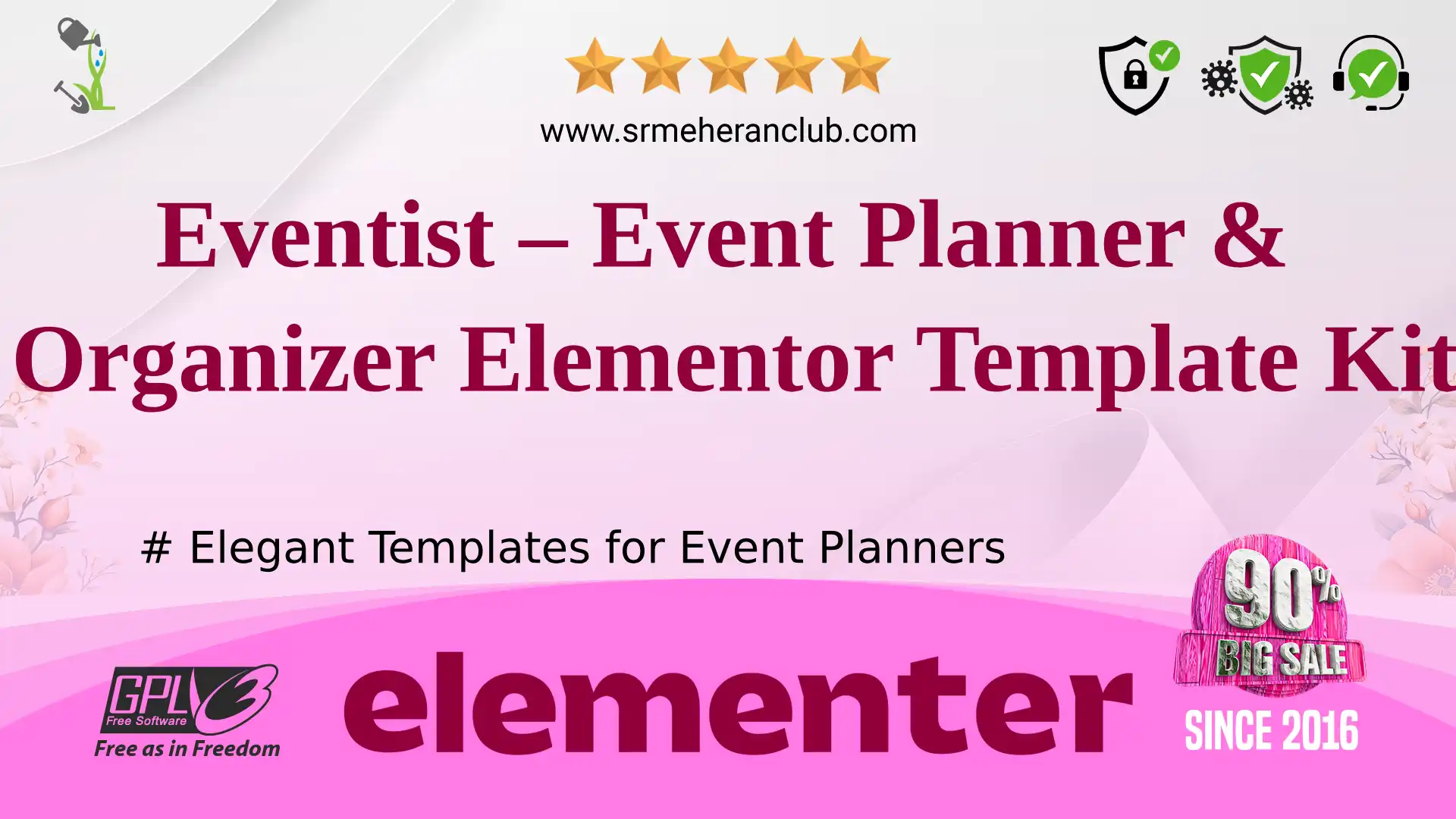 Eventist – Event Planner & Organizer Elementor Template Kit