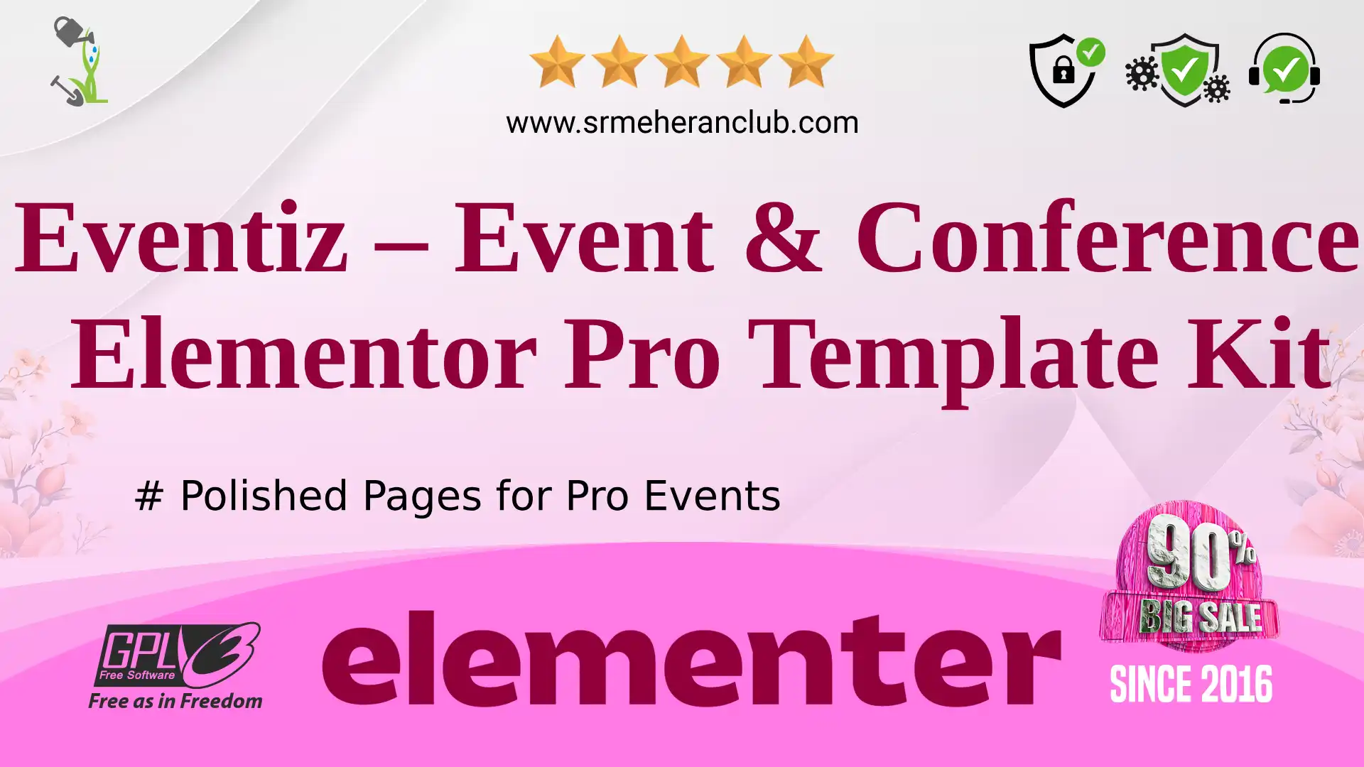 Eventiz – Event & Conference Elementor Pro Template Kit