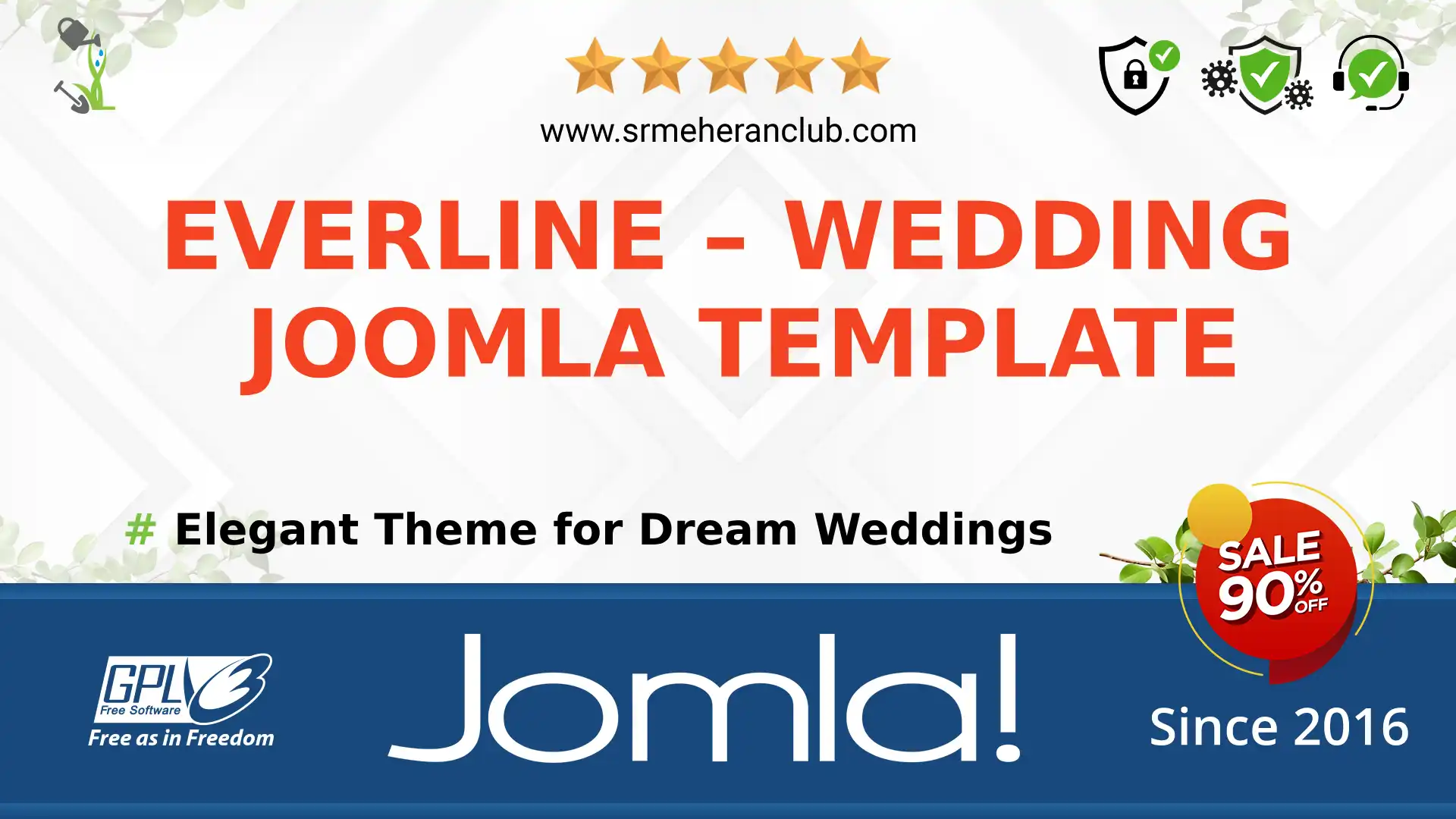 Everline – Wedding Joomla Template — Theme by Themeforest
