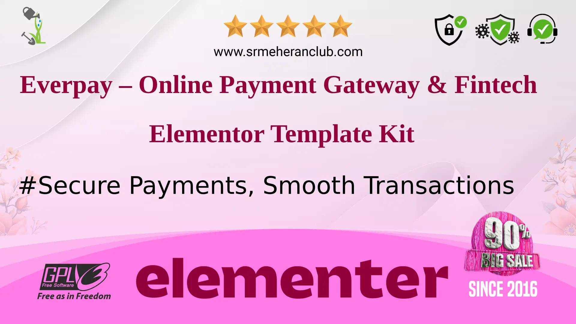 Everpay – Online Payment Gateway & Fintech Elementor Template Kit