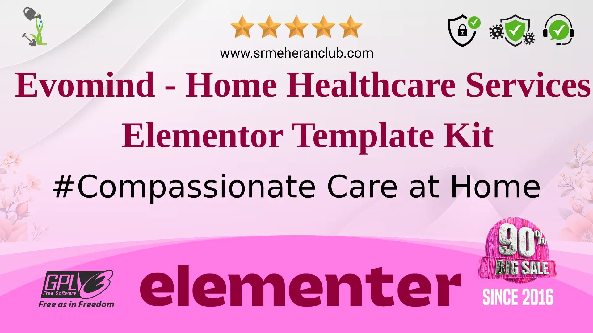 Evomind – Home Healthcare Services Elementor Template Kit