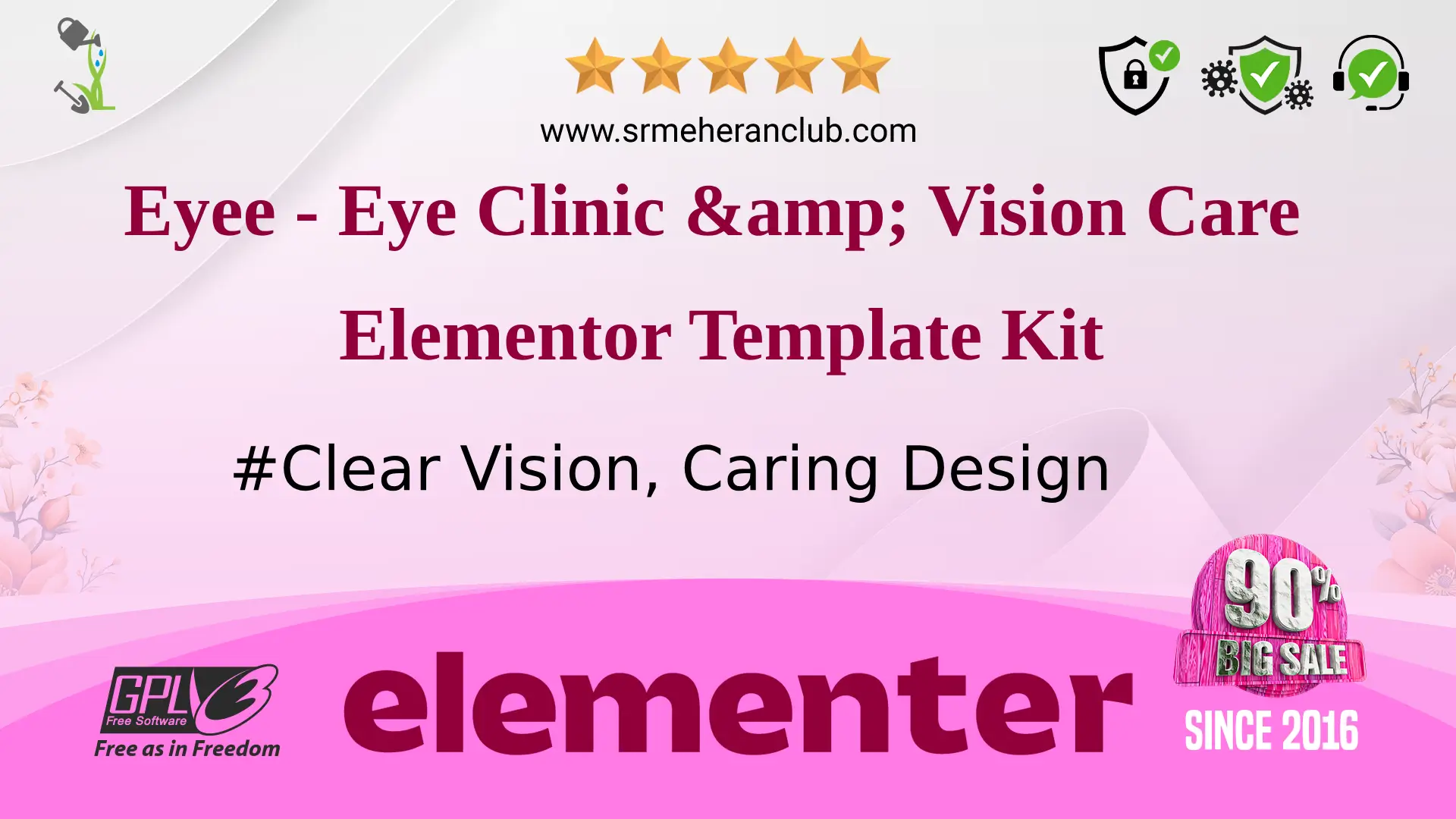 Eyee – Eye Clinic & Vision Care Elementor Template Kit