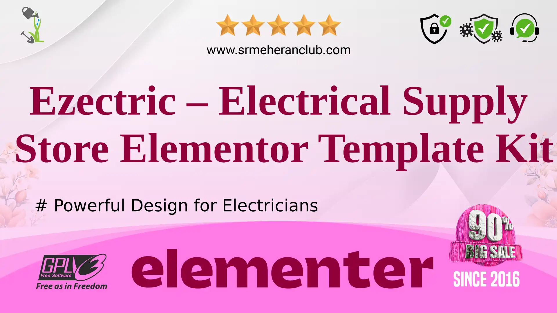 Ezectric – Electrical Supply Store Elementor Template Kit — Elementor Kit by Themeforest
