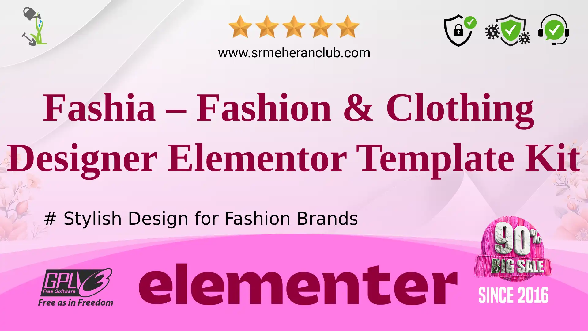 Fashia – Fashion & Clothing Designer Elementor Template Kit