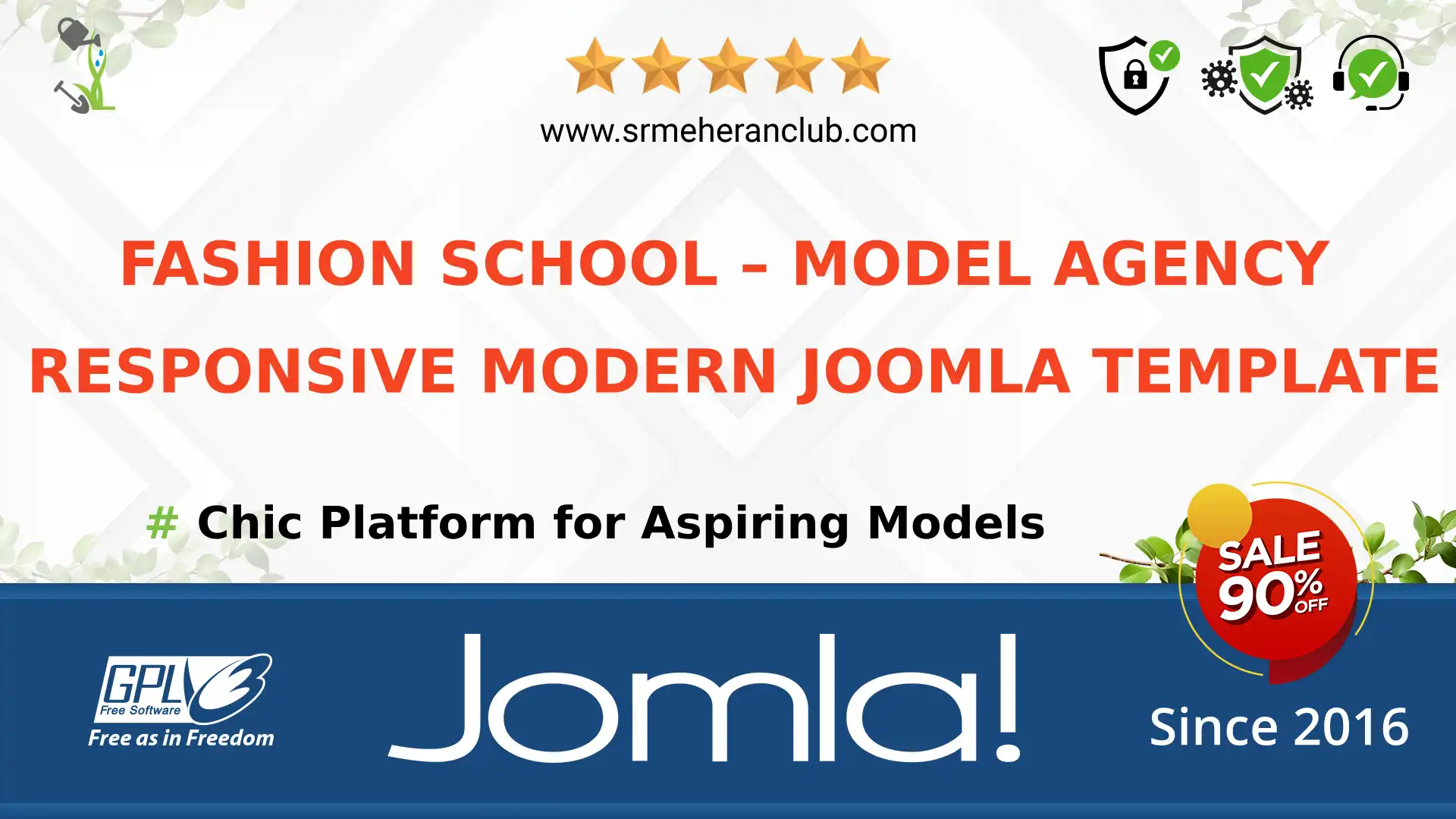 Fashion School – Model Agency Responsive Modern Joomla Template — Theme by Templatemonster
