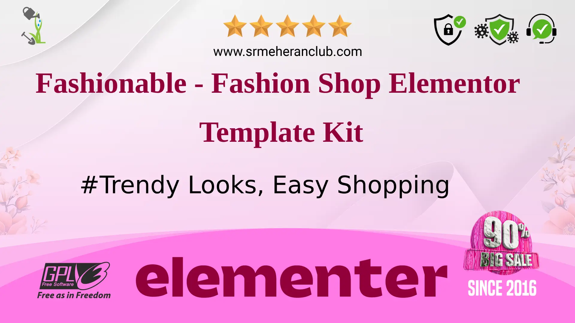 Fashionable – Fashion Shop Elementor Template Kit