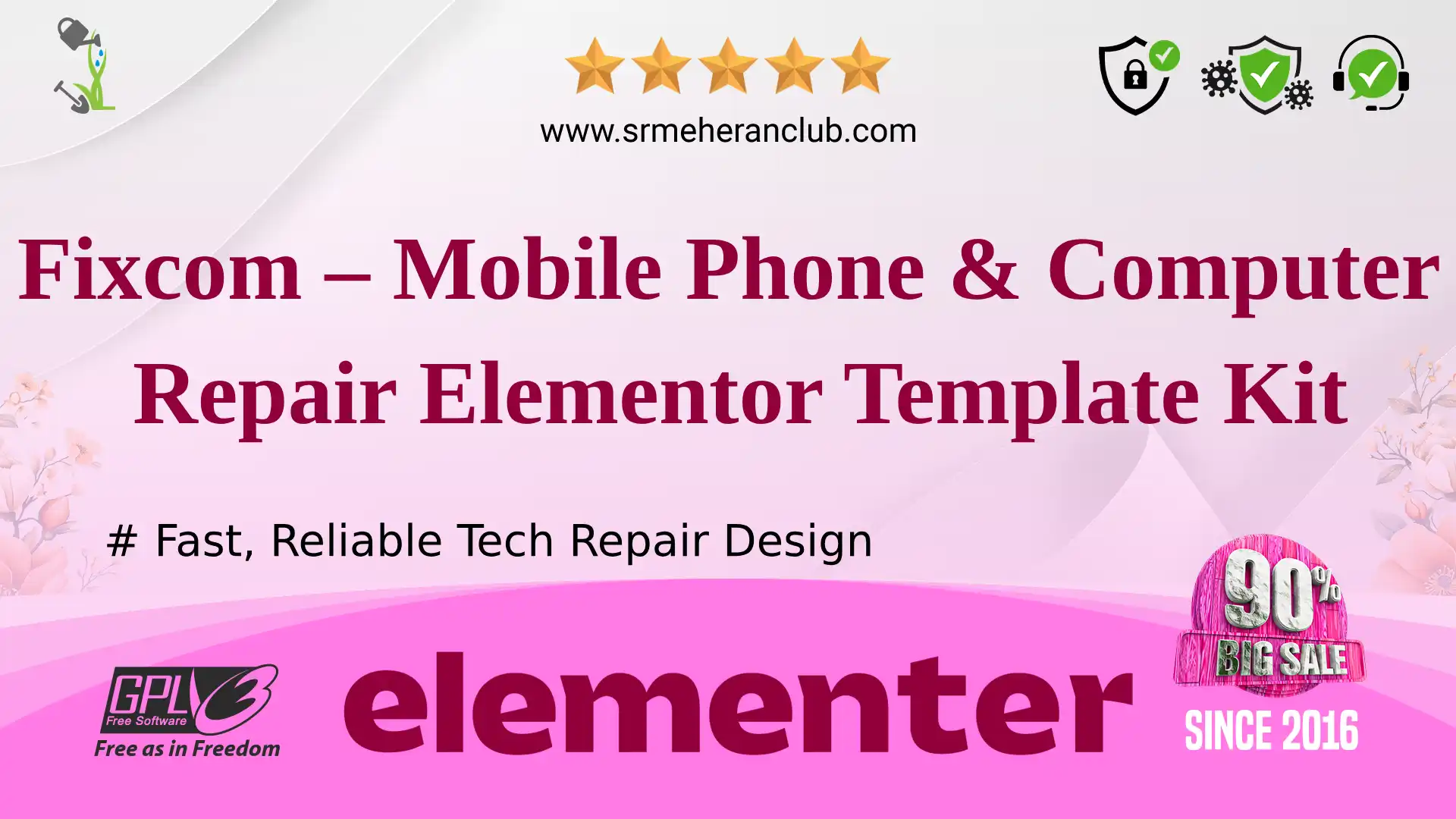 Fixcom – Mobile Phone & Computer Repair Elementor Template Kit — Elementor Kit by Themeforest