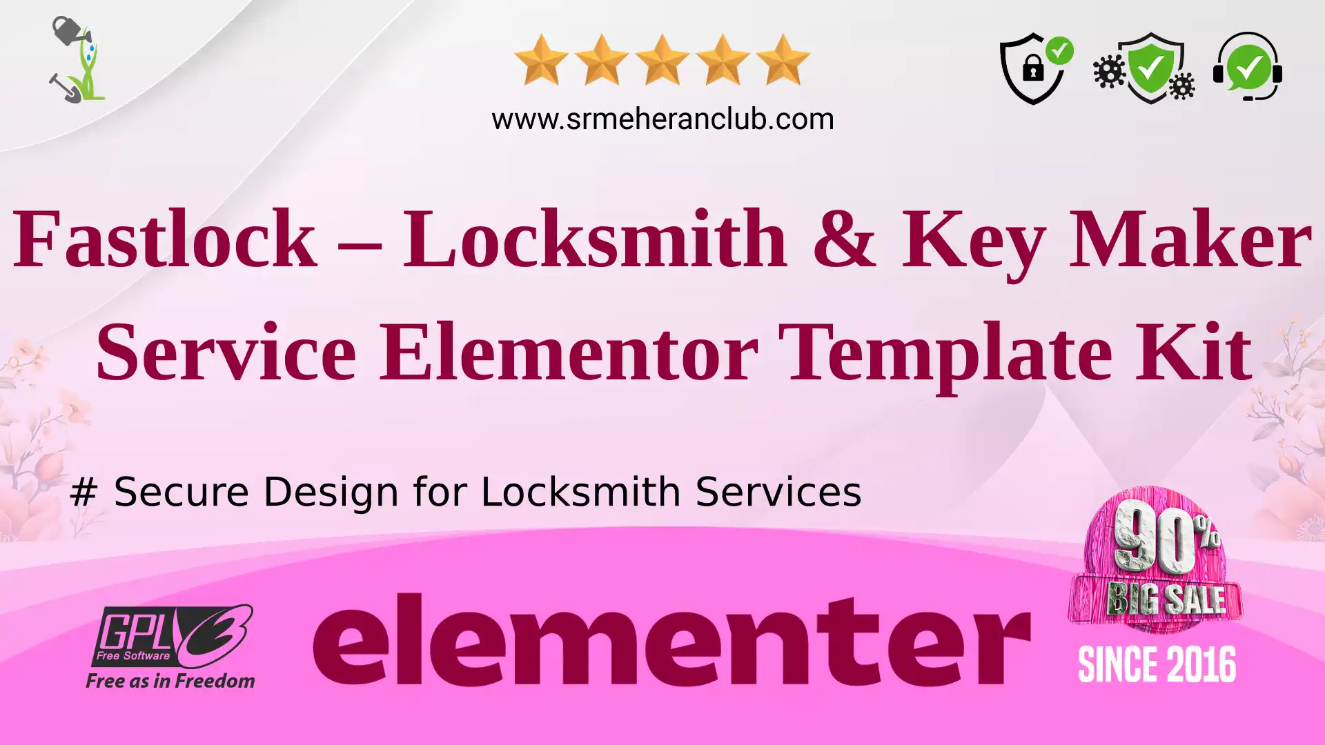 Fastlock – Locksmith & Key Maker Service Elementor Template Kit — Elementor Kit by Themeforest