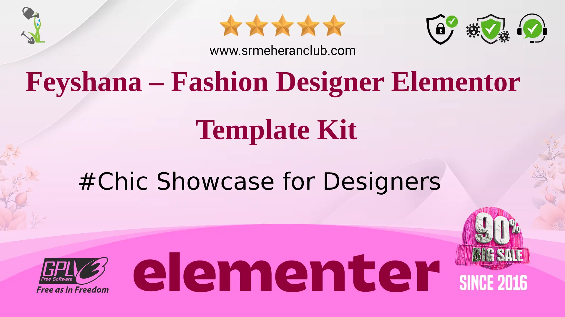 Feyshana – Fashion Designer Elementor Template Kit