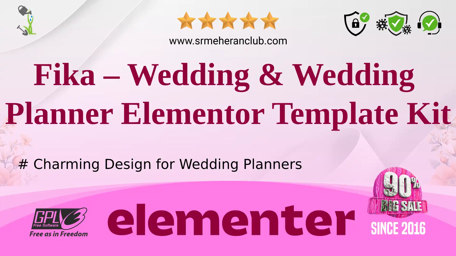 Fika – Wedding & Wedding Planner Elementor Template Kit