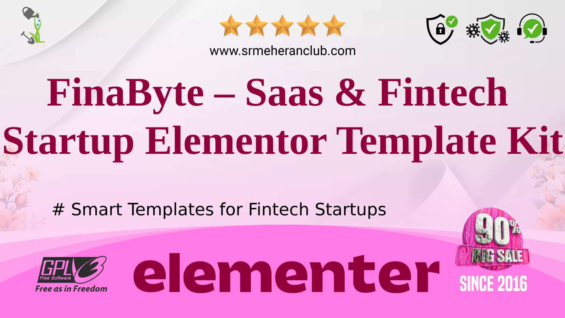 FinaByte – Saas & Fintech Startup Elementor Template Kit — Elementor Kit by Themeforest