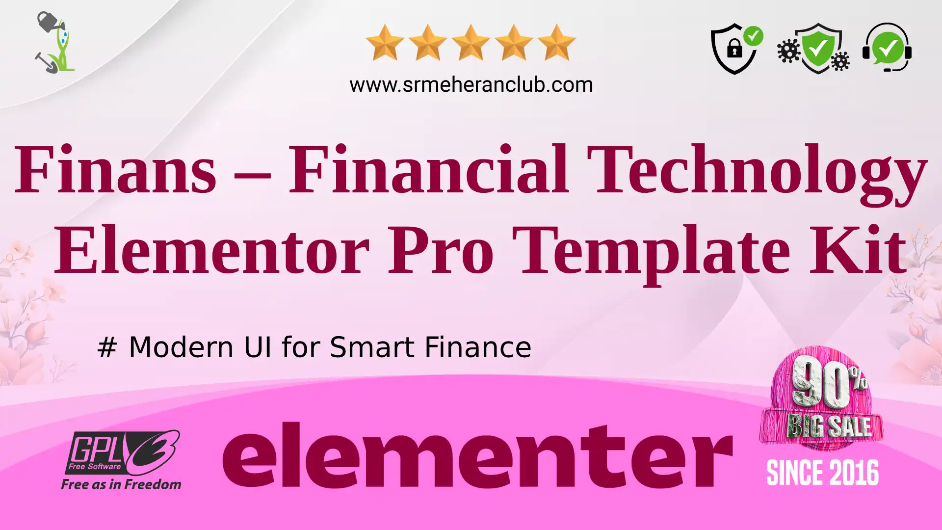 Finans – Financial Technology Elementor Pro Template Kit