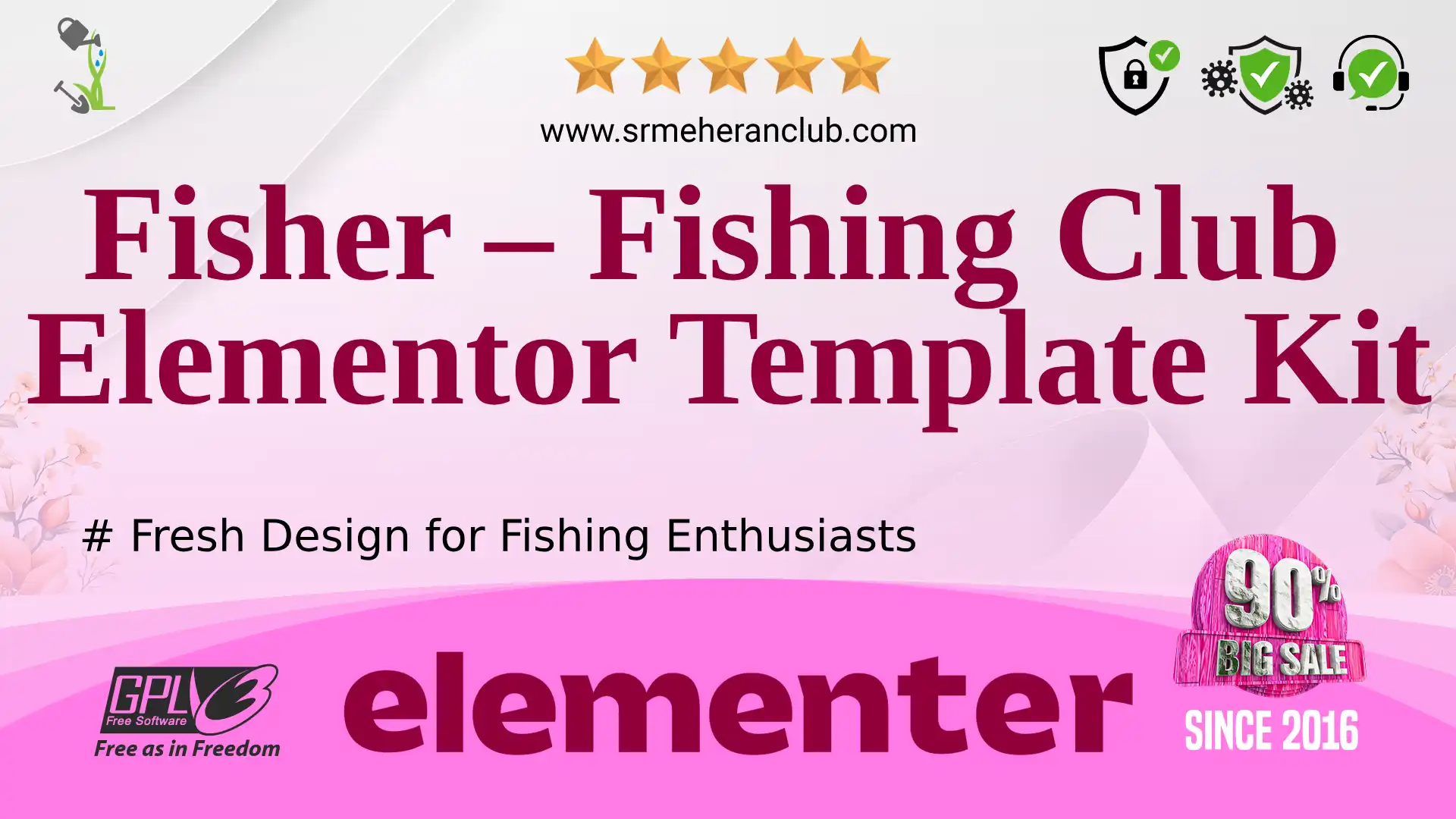 Fisher – Fishing Club Elementor Template Kit — Elementor Kit by Themeforest