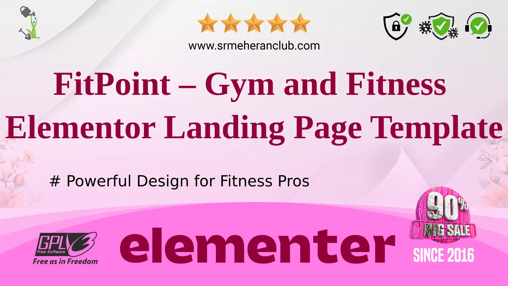 FitPoint – Gym and Fitness Elementor Landing Page Template — Elementor Kit by Templatemonster
