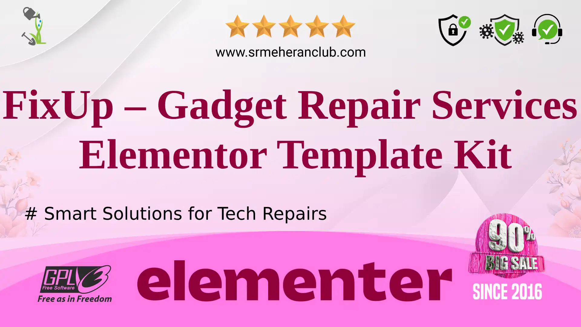 FixUp – Gadget Repair Services Elementor Template Kit — Elementor Kit by Themeforest