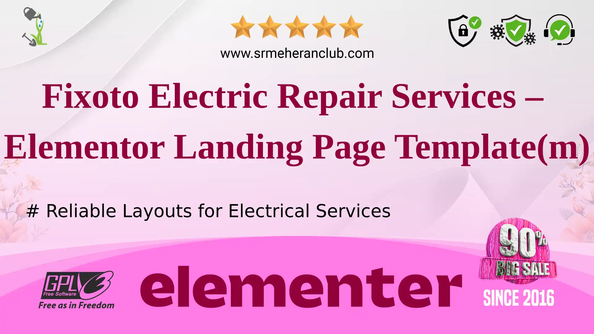 Fixoto Electric Repair Services – Elementor Landing Page Template(m) — Elementor Kit by Templatemonster